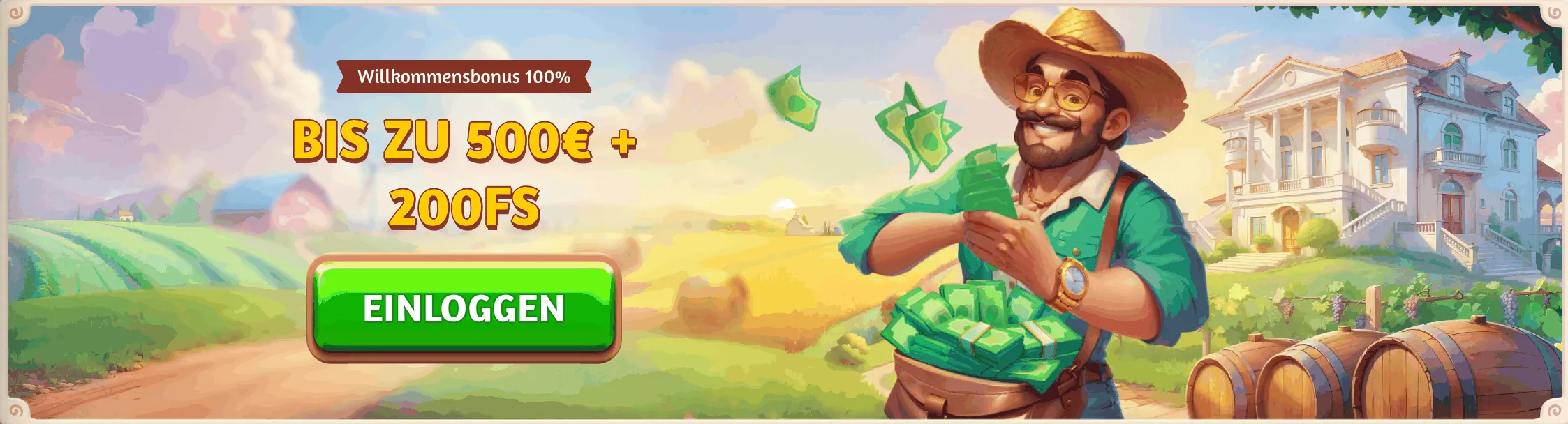 BillyBets Casino Willkommensbonus